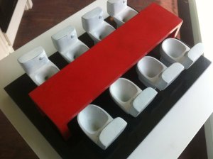 the diner above view