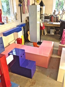 'Toy box of sculptures'